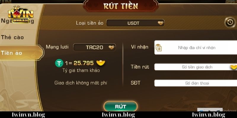 luu y rut tien iwin luu y rut tien iwin