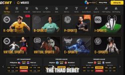 Thể Thao Debet – Cá Cược Không Giới Hạn Số Lần Trong Ngày Thể Thao Debet – Cá Cược Không Giới Hạn Số Lần Trong Ngày