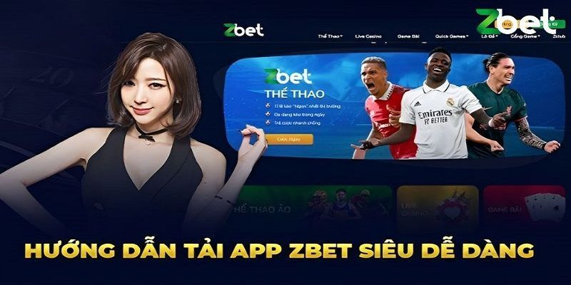 thuc hien tai app zbet len thiet bi