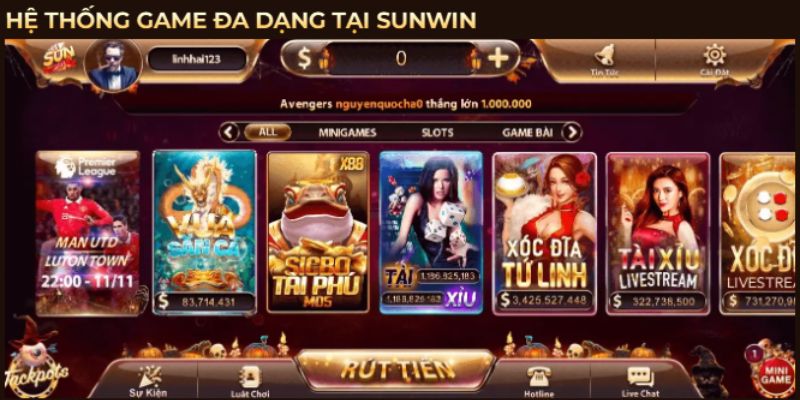 nam giu mot kho tang game da dang