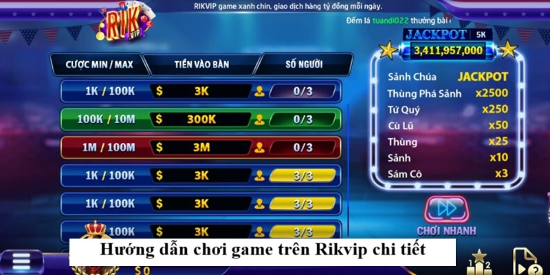 rikvip huong dan